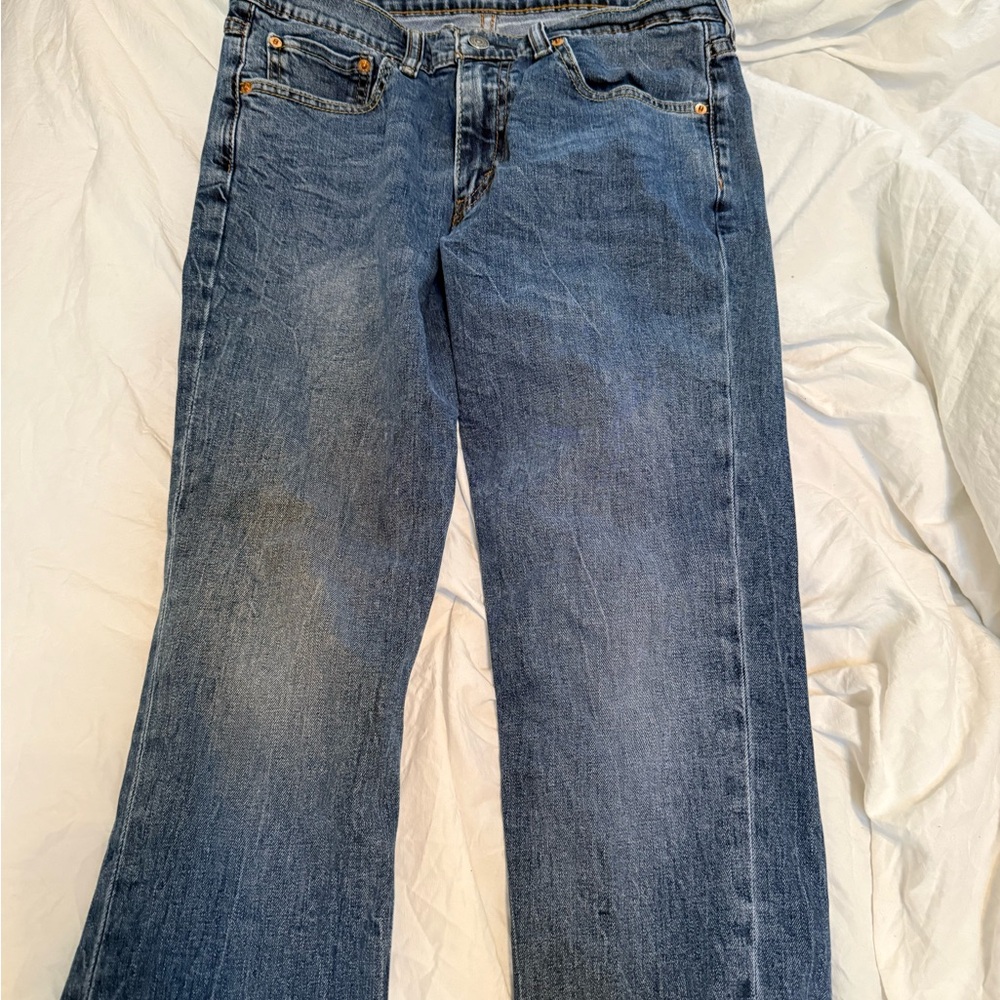 Levi's Men’s Straight Leg Blue Jeans